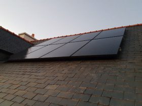 Panneaux solaires installé par Maison Confort